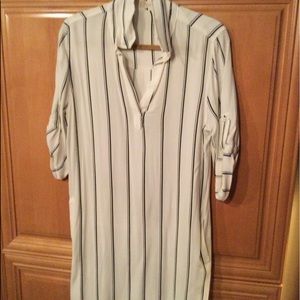 Black & White Stripped Dress size M